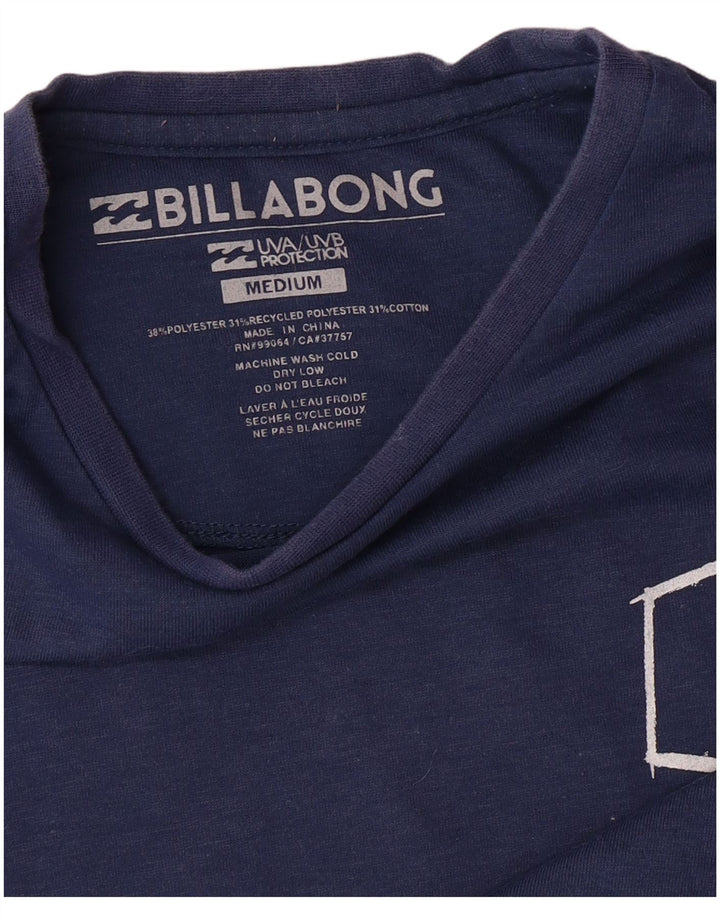 Женская футболка с рисунком BILLABONG Top UK 14, средний темно-синий, полиэстер