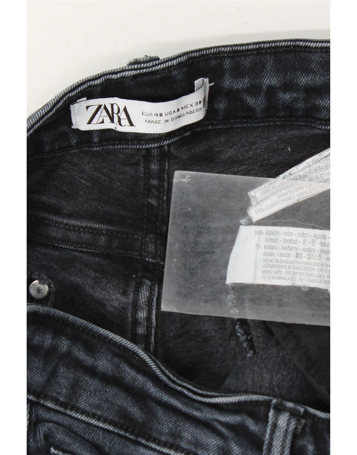 Женские узкие джинсы Zara EU 40 Medium W30 L26 Темно-синие, хлопок