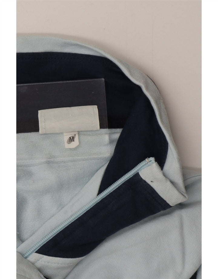 Мужской спортивный костюм ASICS, верхняя куртка среднего синего цвета с цветными блоками