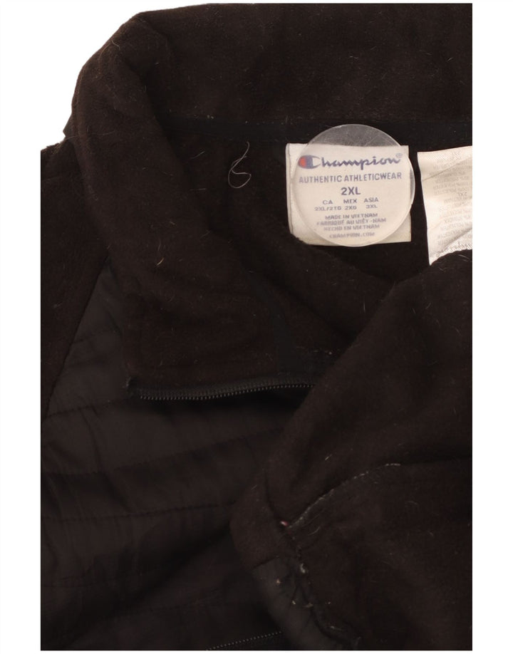 Мужская флисовая куртка Champion UK 44 2XL, черный полиэстер