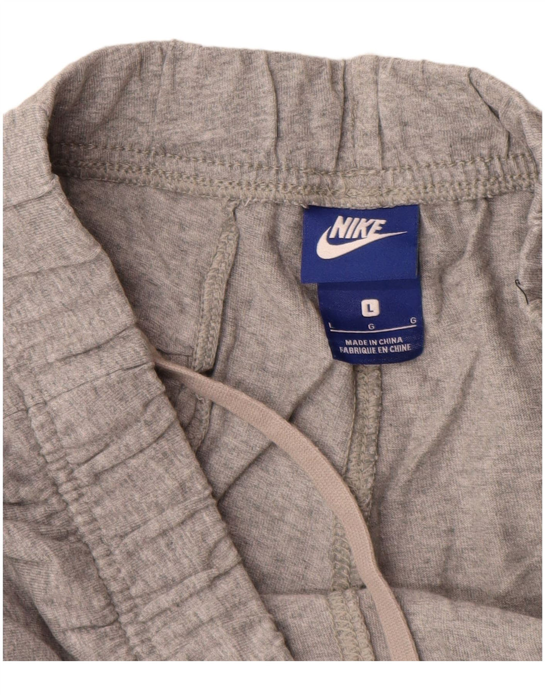 Мужские спортивные шорты Nike, большие серые, хлопок