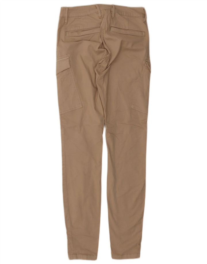 G-STAR Womens Slim Cargo Trousers W26 L30 Beige