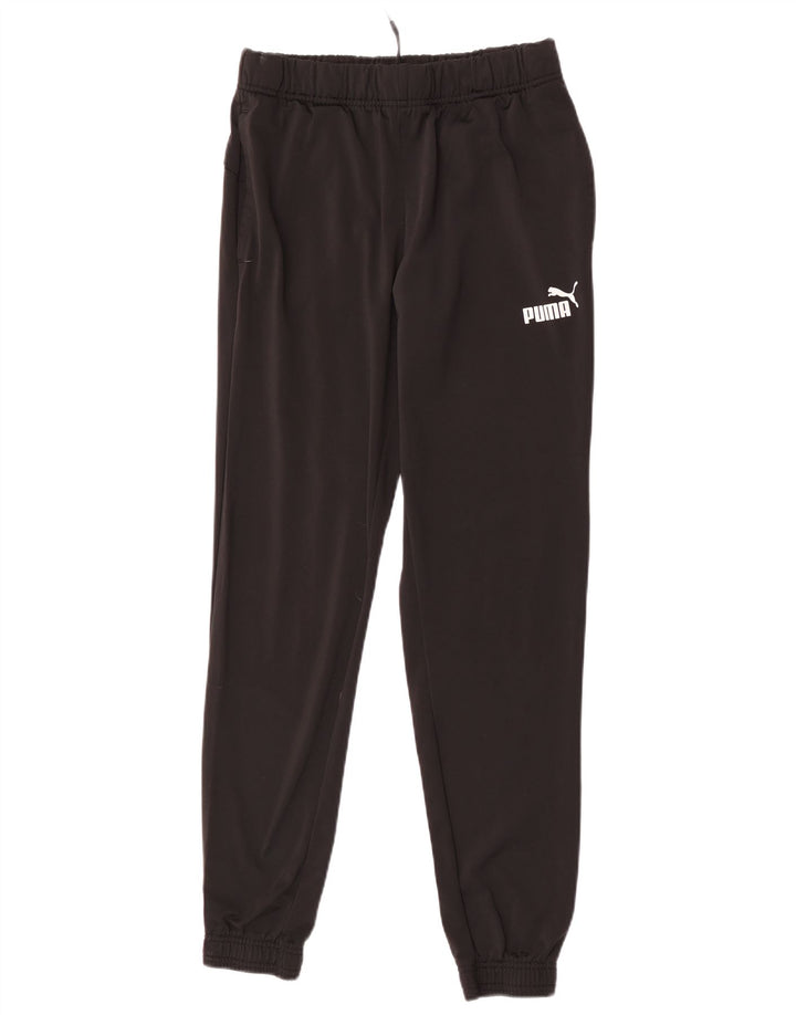 Женские спортивные брюки PUMA Joggers UK 12, средний черный, полиэстер