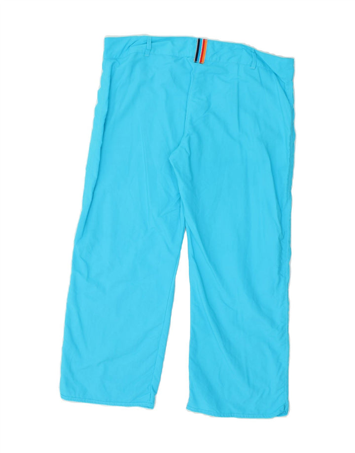 ARENA Womens Straight Capri Trousers Medium W34 L23 Blue Polyamide Vintage Arena and Second-Hand Arena from Messina Hembry 