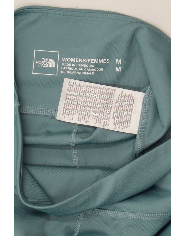 Женские леггинсы с рисунком The North Face UK 12, средний синий полиэстер