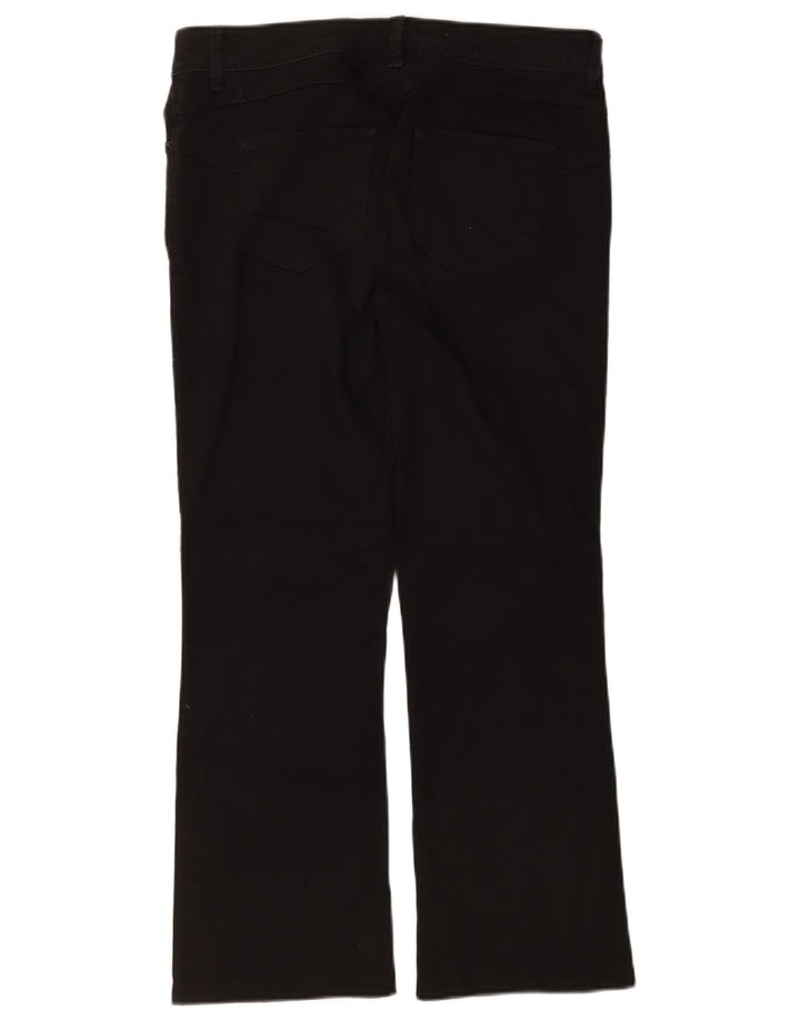 Женские джинсы Bootcut Marks & Spencer UK 16, большие W34 L26, черные, хлопковые
