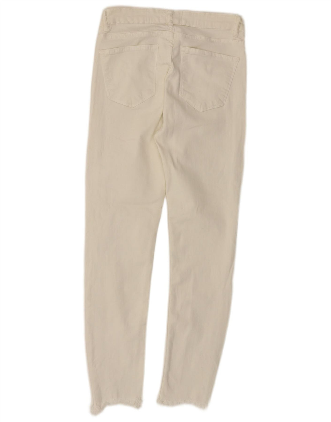 Женские узкие джинсы ZARA EU 38, маленькие W28 L26, белые