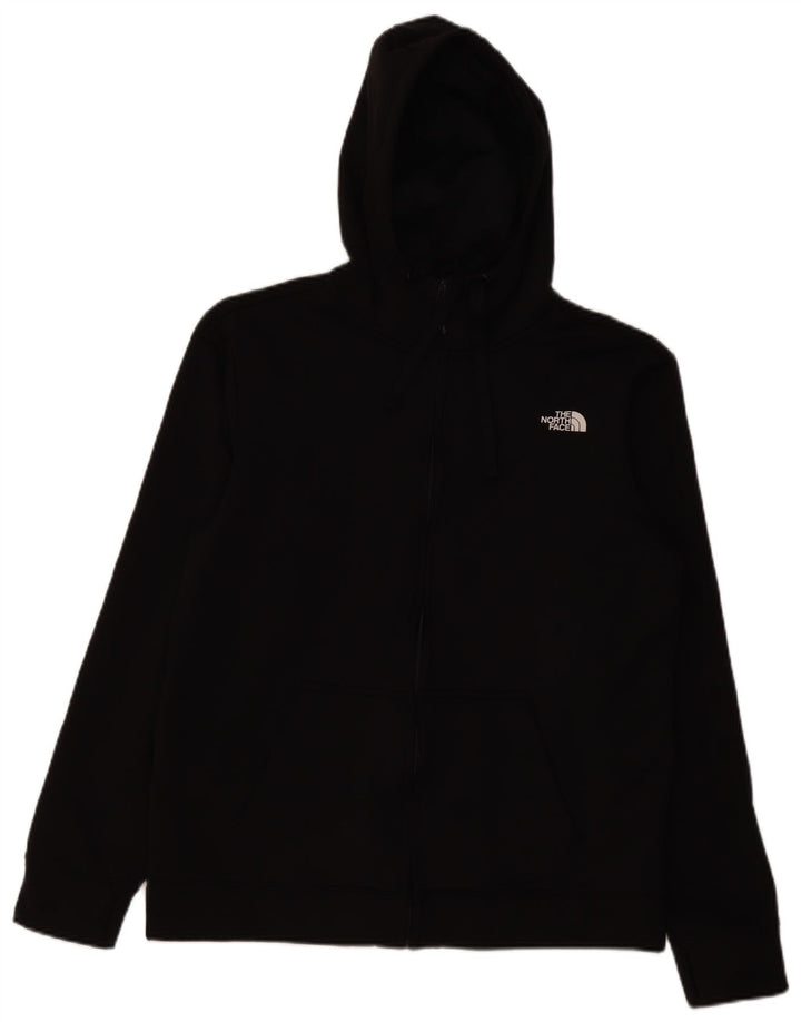Мужской свитер с капюшоном на молнии The North Face, большой черный полиэстер