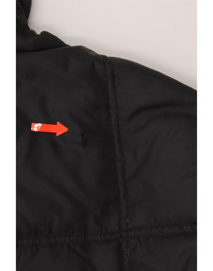 Fila Мужская утепленная куртка с капюшоном IT 54 2XL Черный Полиамид