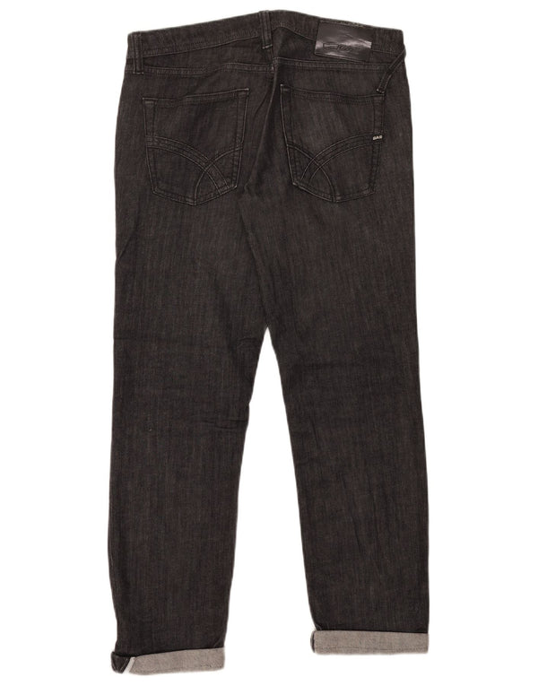 Женские прямые джинсы Gas W31 L26, черный хлопок