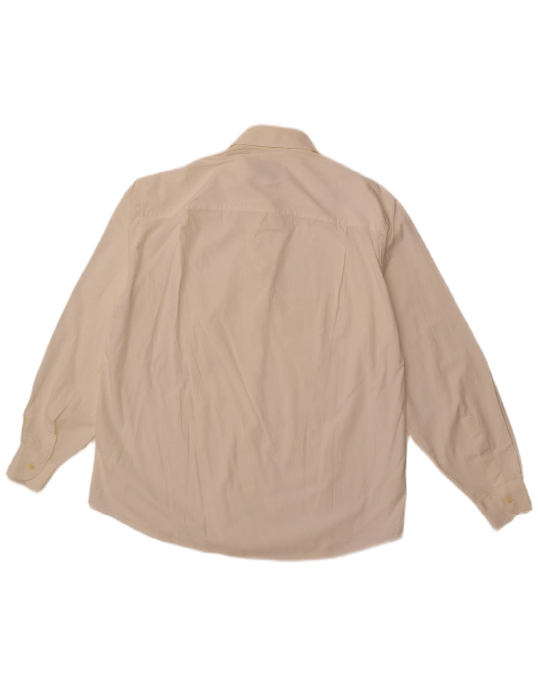 AZZURRA Мужская рубашка большого размера из хлопка белого цвета