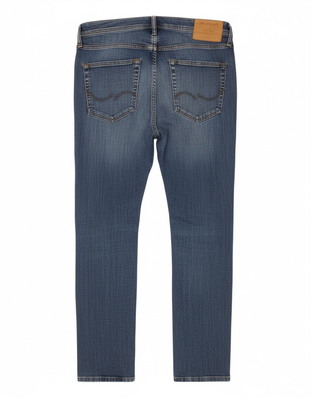 Мужские прямые джинсы Jack & Jones W30 L32 синие, хлопок