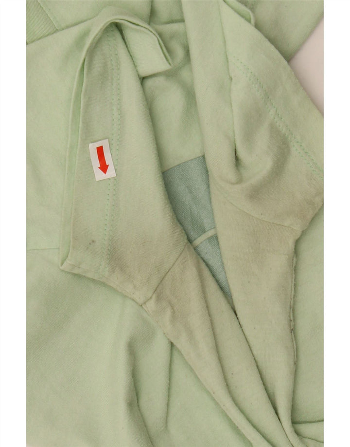 Женская футболка с рисунком THE NORTH FACE Top UK 14, средний зеленый полиэстер