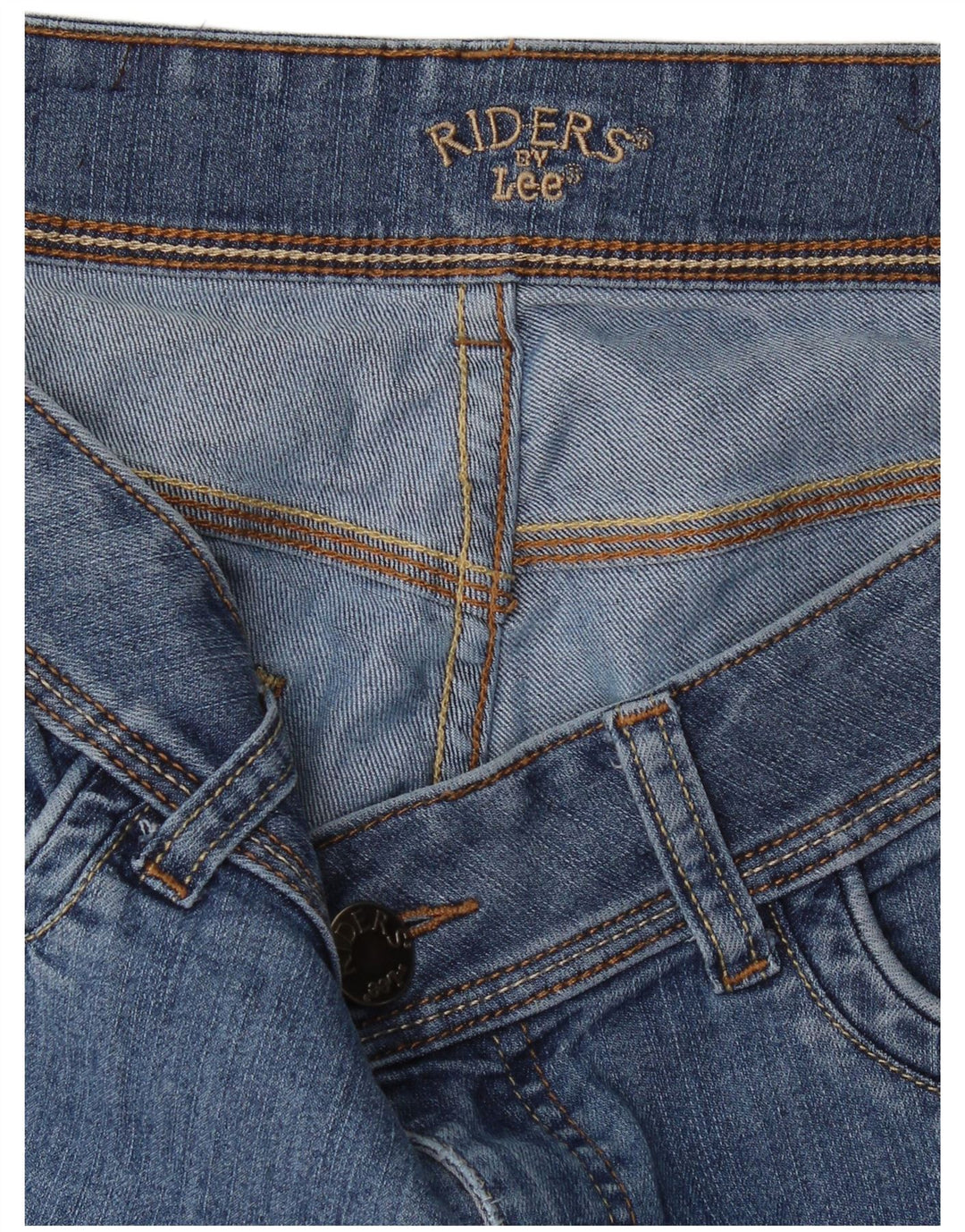Джинсовые шорты Lee Womens Riders W34, большие синие