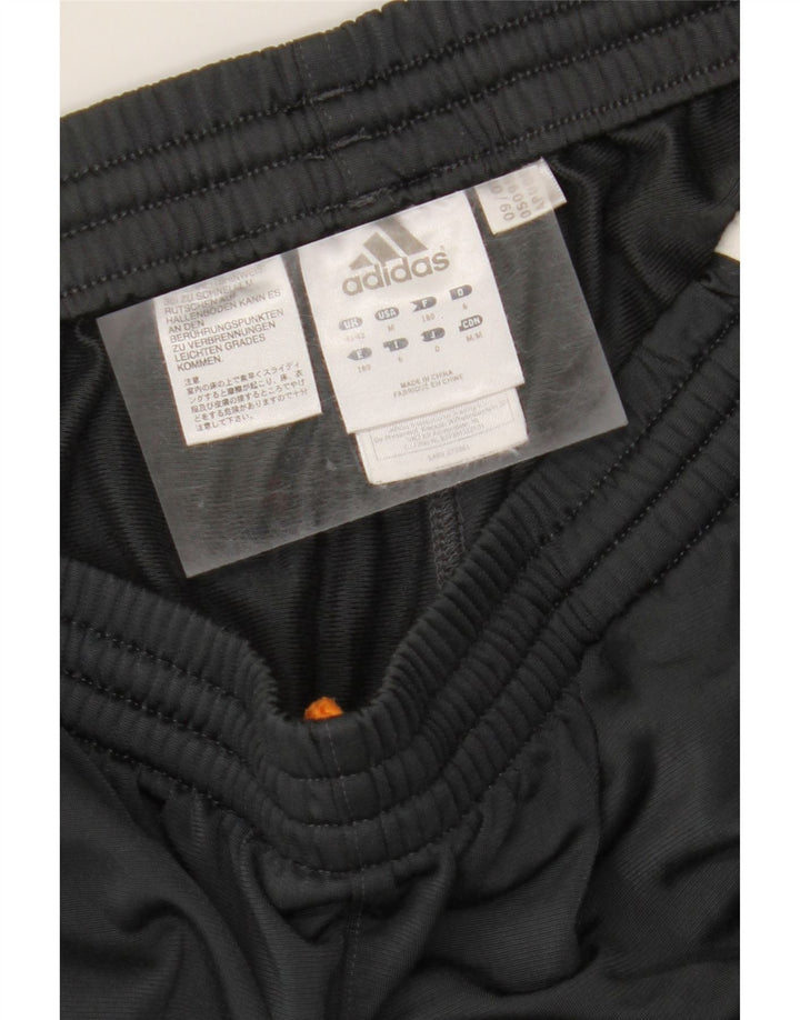 ADIDAS Mens Tracksuit Trousers UK 40/42 Medium  Black Polyester Vintage Adidas and Second-Hand Adidas from Messina Hembry 
