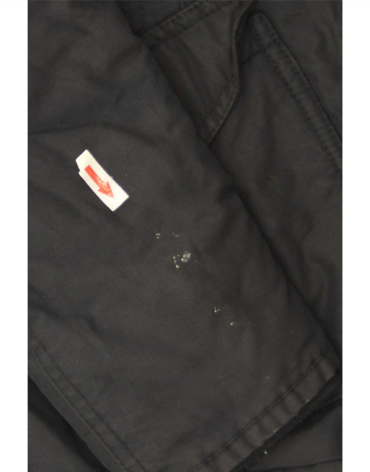 Женская ветровка с капюшоном Woolrich UK 10, маленькая черная