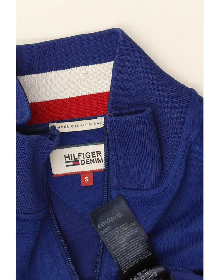 Мужской спортивный костюм Tommy Hilfiger, маленькая синяя куртка из полиэстера