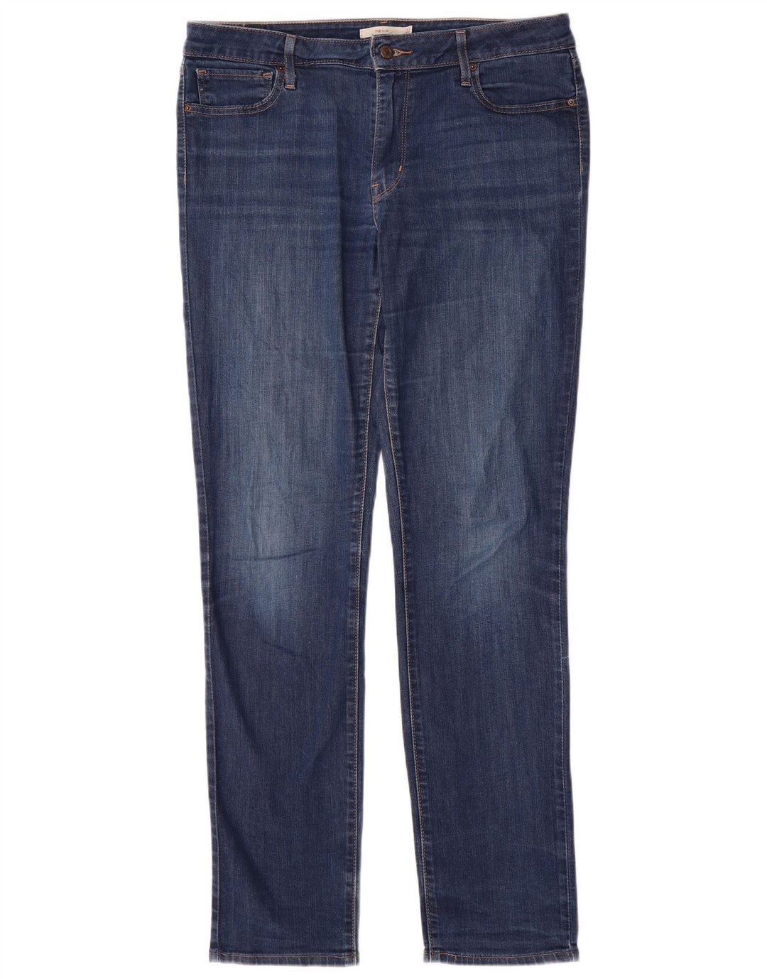 Женские джинсы LEVI'S 712 Slim W32 L34 Синие, хлопок