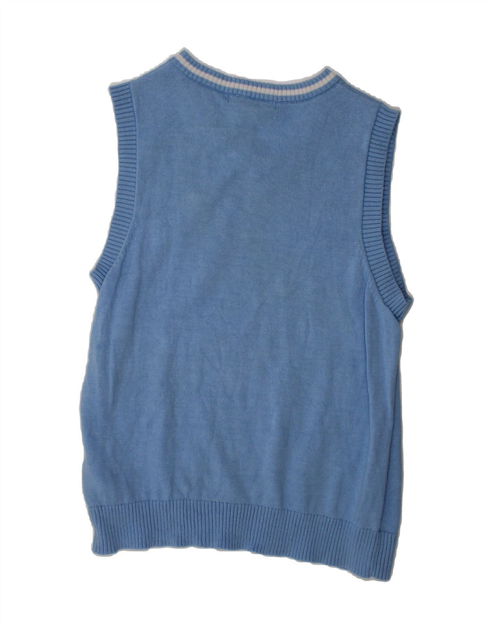 NAUTICA Boys Vest Tank Top 6-7 Years Blue Cotton Vintage Nautica and Second-Hand Nautica from Messina Hembry 