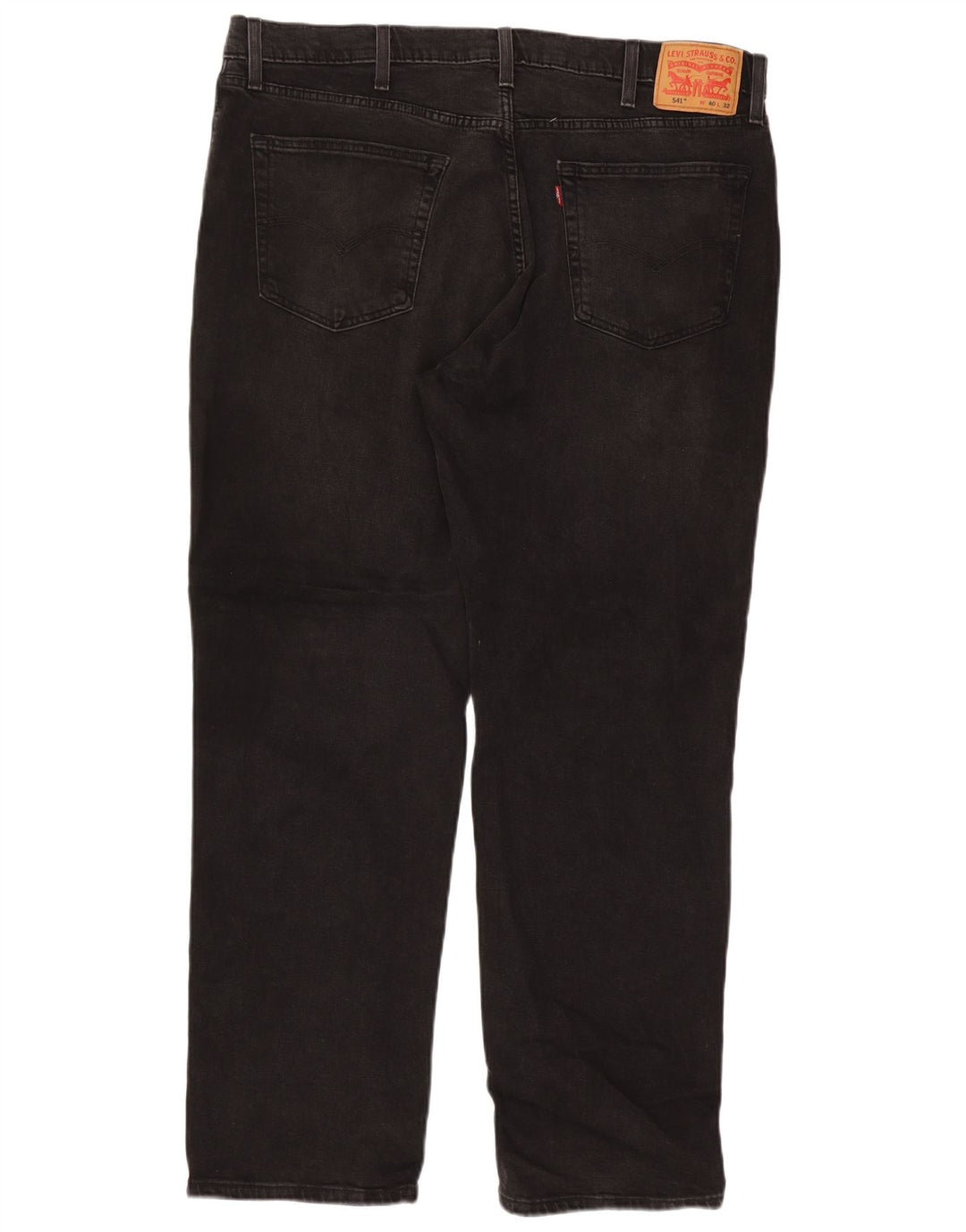 Мужские зауженные джинсы Levi's 541 W40 L32, черный хлопок