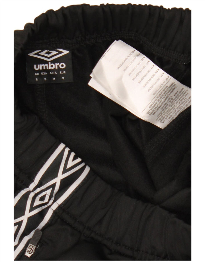 UMBRO Мужские спортивные брюки с графическим рисунком, маленькие черные полиэстер