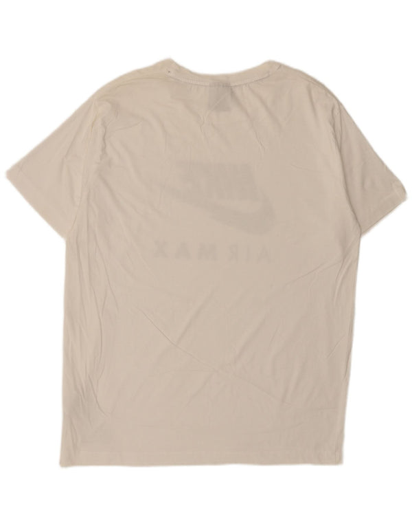 Мужская футболка с рисунком Nike Top XL, белый хлопок