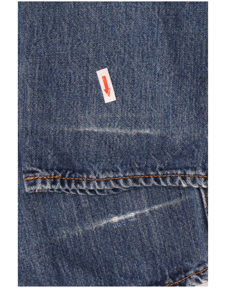 Мужские прямые джинсы Levi's W30 L30 синие, хлопок