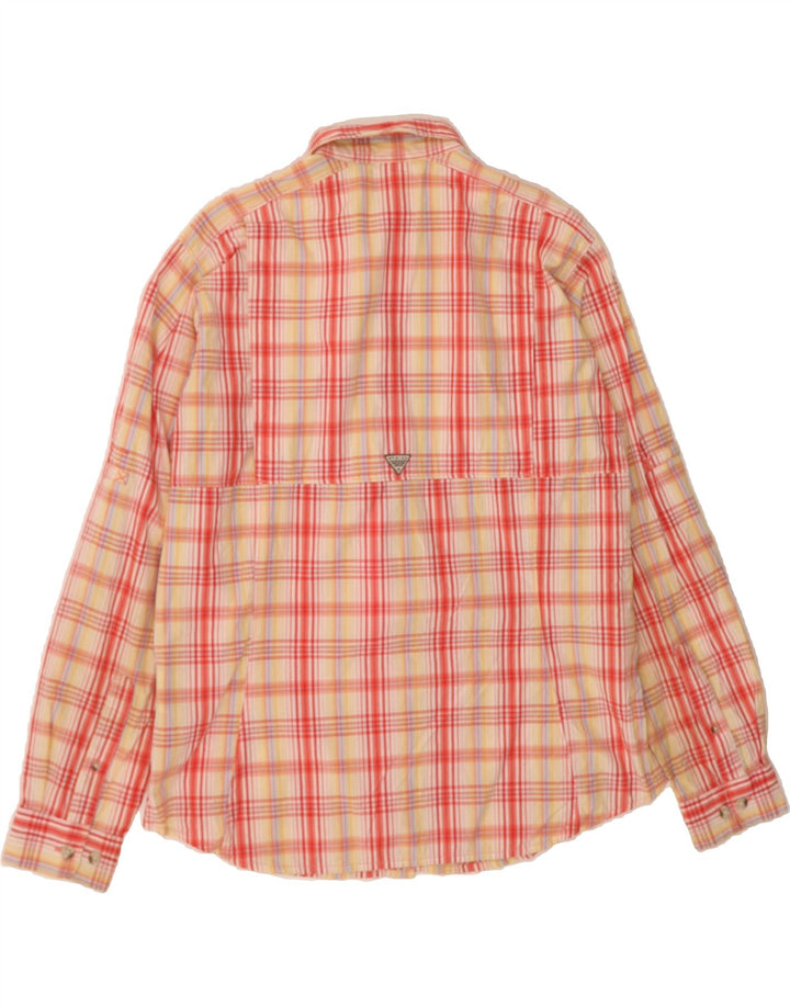 COLUMBIA Womens Shirt UK 14 Medium Multicoloured Check Cotton Vintage Columbia and Second-Hand Columbia from Messina Hembry 