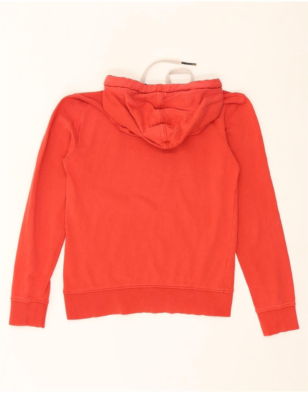 JACK & JONES Mens Graphic Hoodie Jumper Medium Red Cotton Vintage Jack & Jones and Second-Hand Jack & Jones from Messina Hembry 
