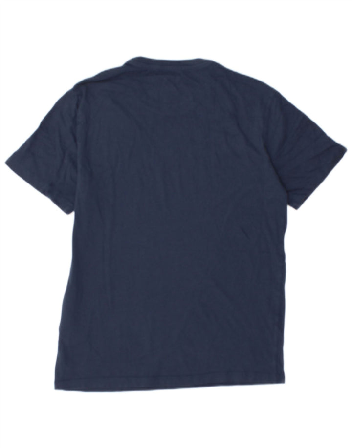 Мужская футболка с рисунком Levi's, маленький размер, темно-синий, хлопок
