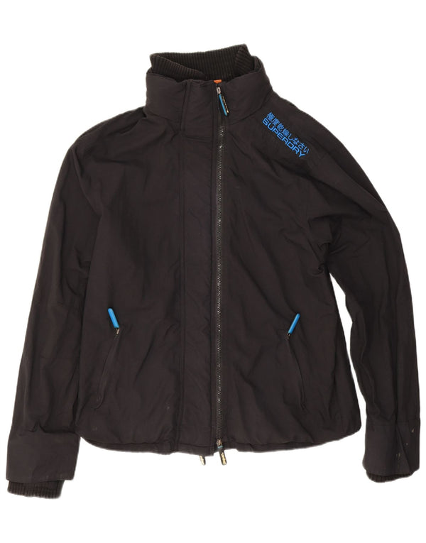 Мужская ветровка Superdry The Windcheater UK 44 2XL, черный нейлон