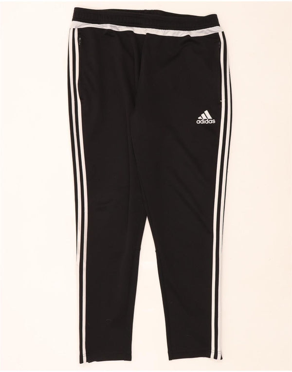 Мужские спортивные брюки Adidas Climacool XL, черный полиэстер с цветными блоками