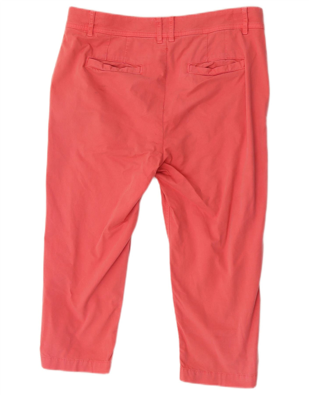 Женские укороченные брюки Fat Face, окрашенные в готовую одежду, Великобритания 12, средние W32 L19, розовые