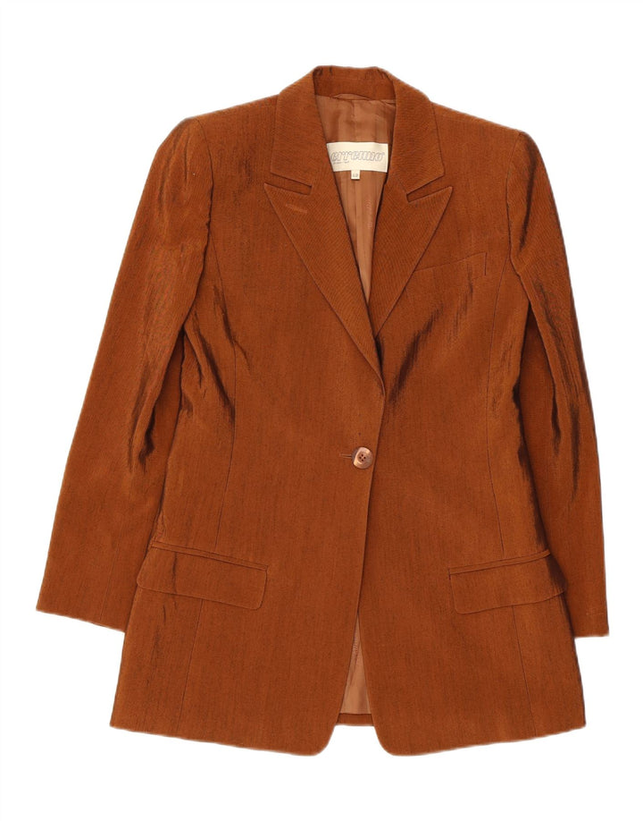 Erreuno Женский комплект из 2 предметов юбки на 1 пуговице IT 42 Medium W26 Коричневый ацетат