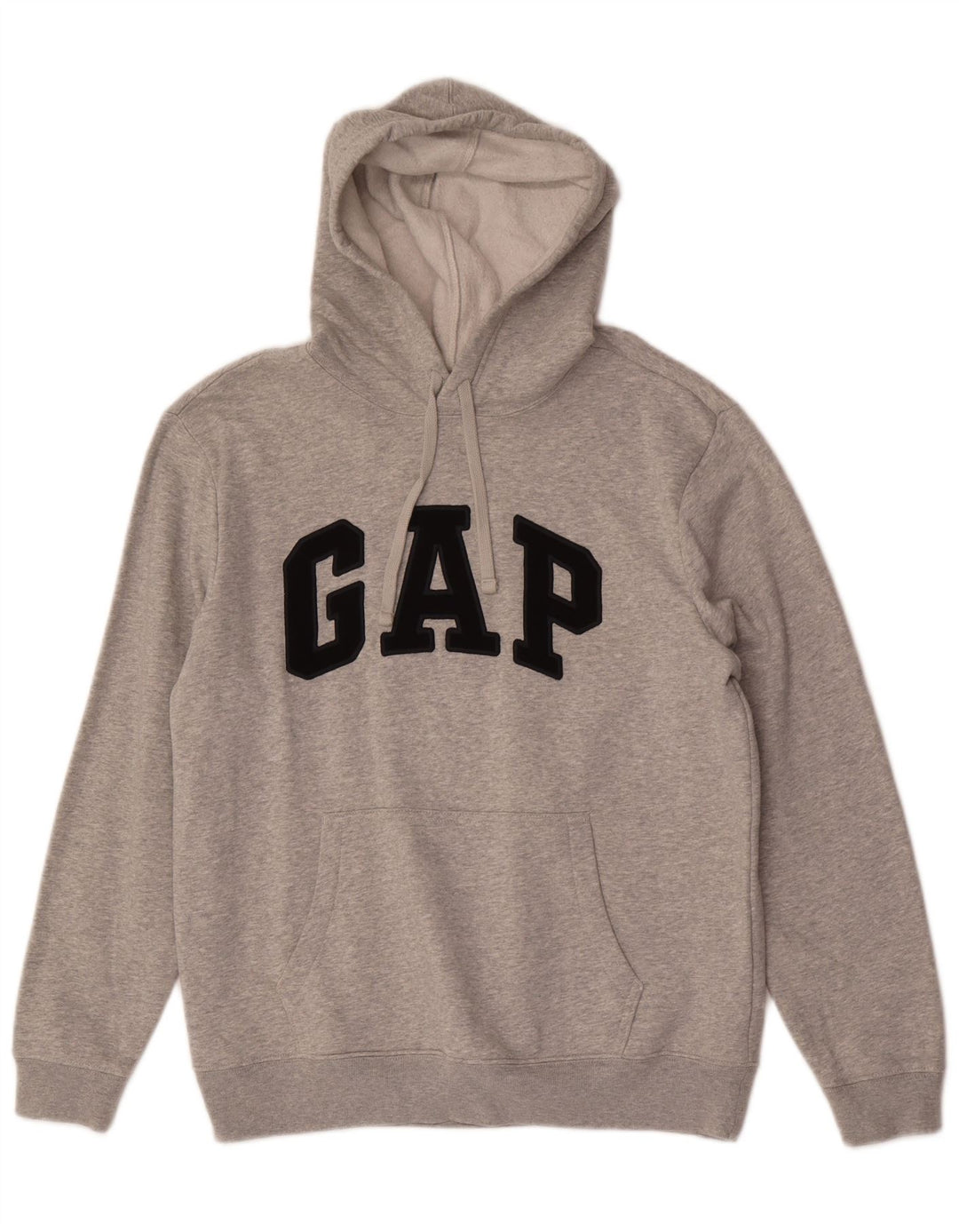 Мужской джемпер с капюшоном Gap среднего серого цвета, хлопок