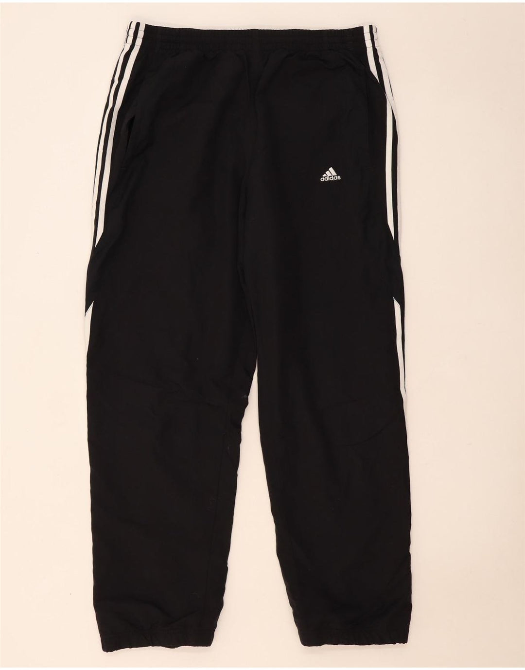 Adidas Мужские спортивные брюки Джоггеры Большой черный полиэстер