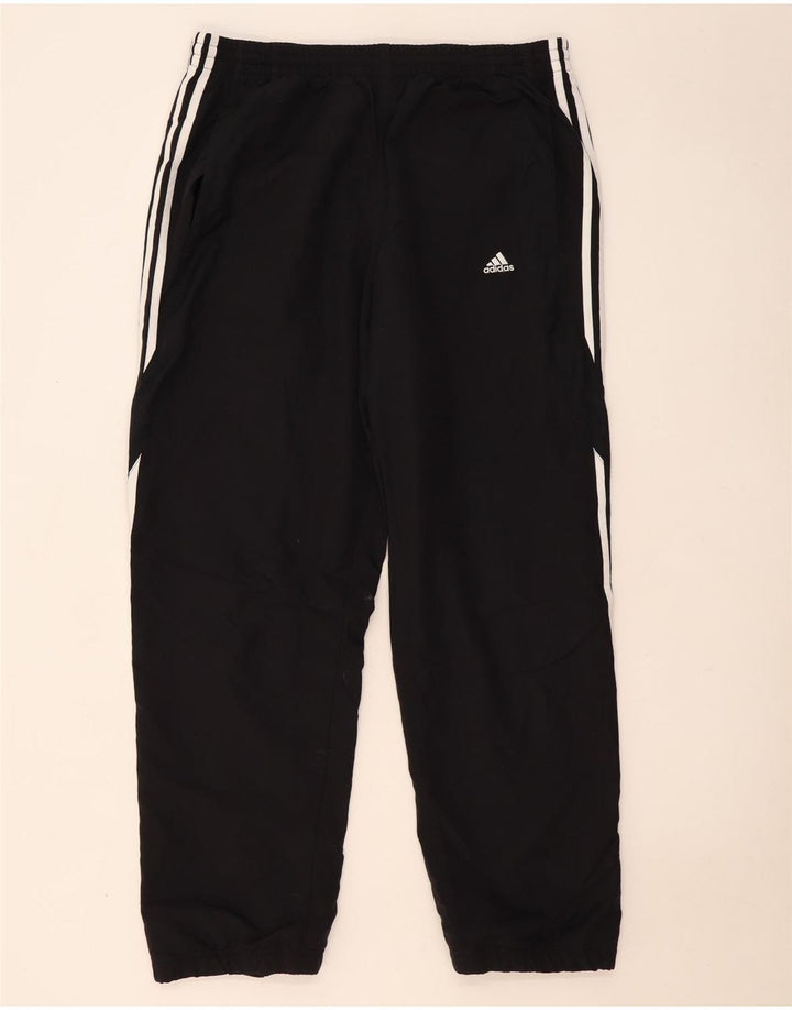 Adidas Мужские спортивные брюки Джоггеры Большой черный полиэстер