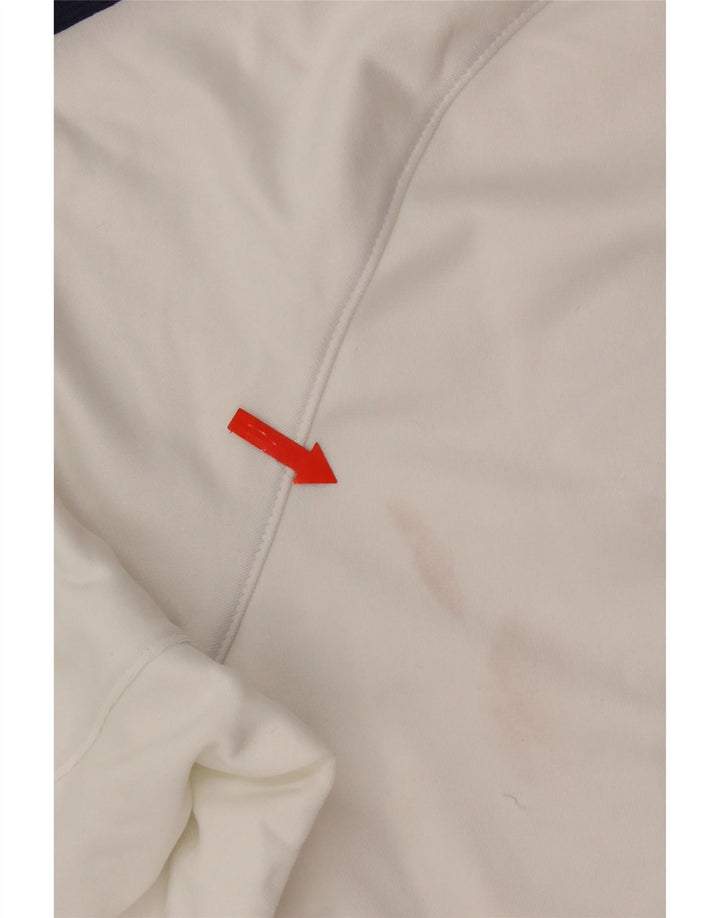 Мужская спортивная куртка Nike Inter Milan, большая белая с цветными блоками