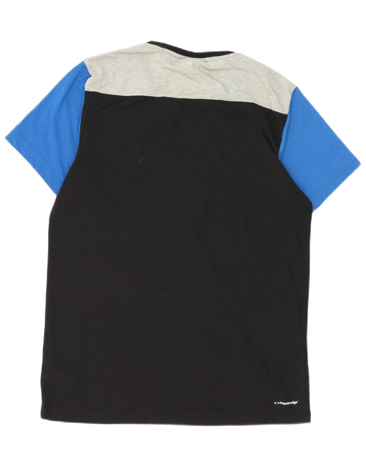 Мужская футболка Oakley Top XL, черная, полиэстер с цветными блоками
