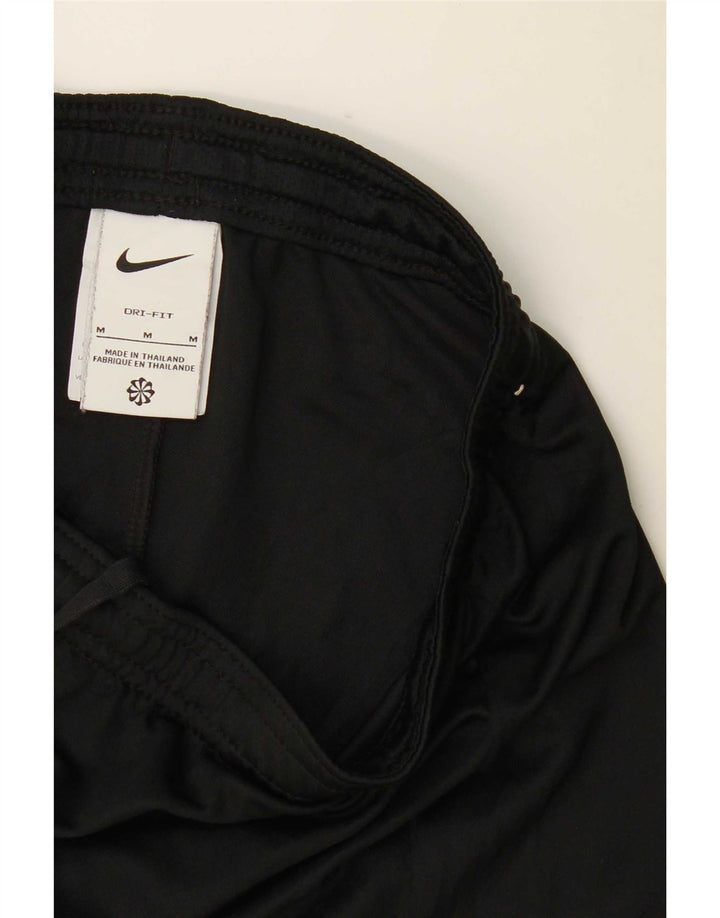 Мужские спортивные шорты Nike Dri Fit среднего размера, черный полиэстер с крапинками