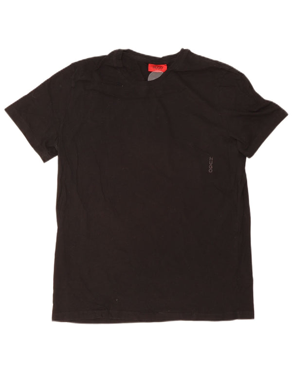 Мужская футболка Hugo Boss Top Medium Black Cotton