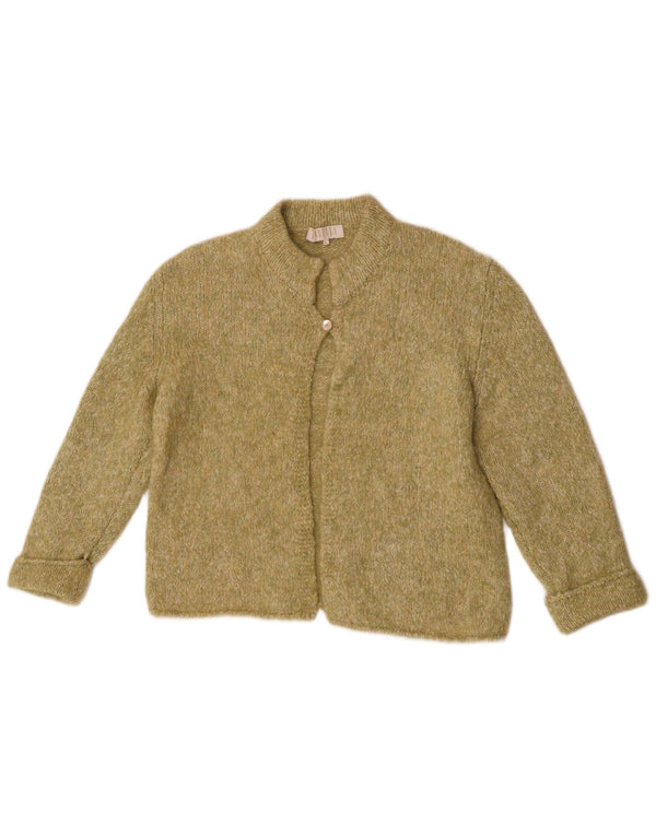 Женский кардиган Marella UK 14, большой зеленый мохер