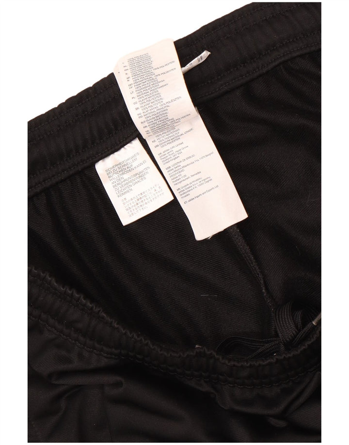 Мужские спортивные брюки Adidas XL черные из полиэстера