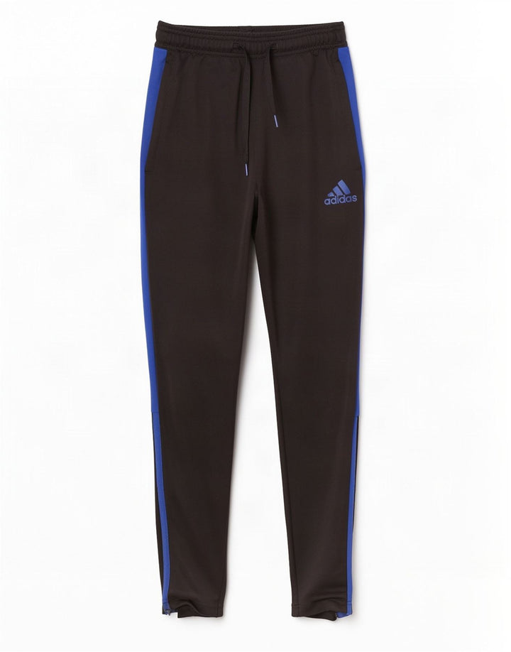 Мужские спортивные брюки Adidas Aeroready, маленькие черные полиэстер с цветными блоками
