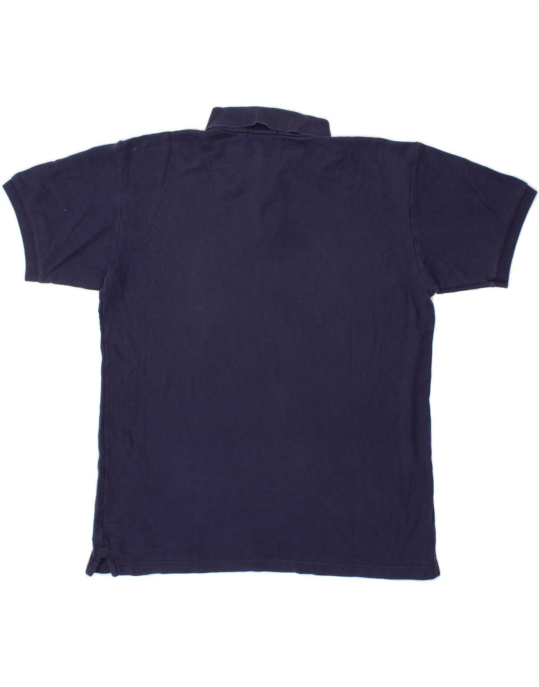 FILA Mens Polo Shirt IT 52 Large Navy Blue Cotton Vintage Fila and Second-Hand Fila from Messina Hembry 