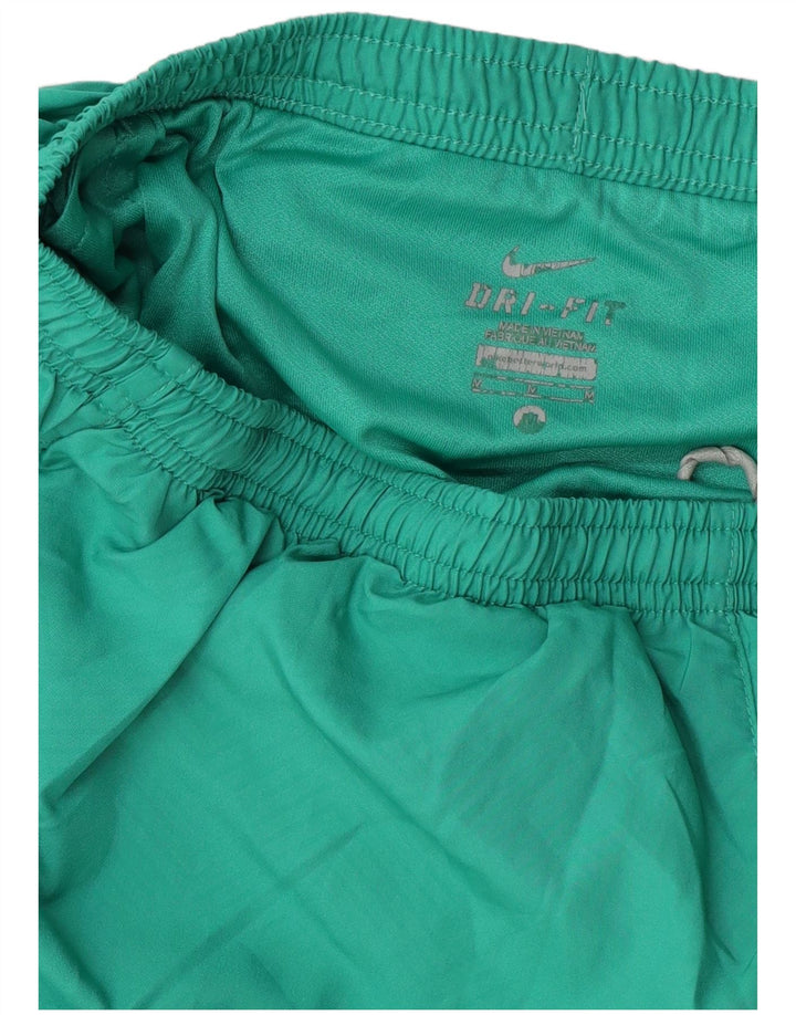Женские спортивные шорты Nike Dri Fit UK 12, средние зеленые
