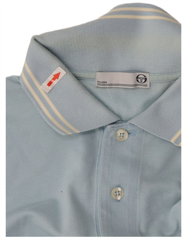 Мужская рубашка-поло Sergio Tacchini XL синяя