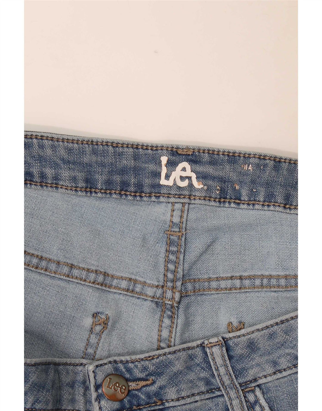 Джинсовые шорты Lee женские W38 XL синие