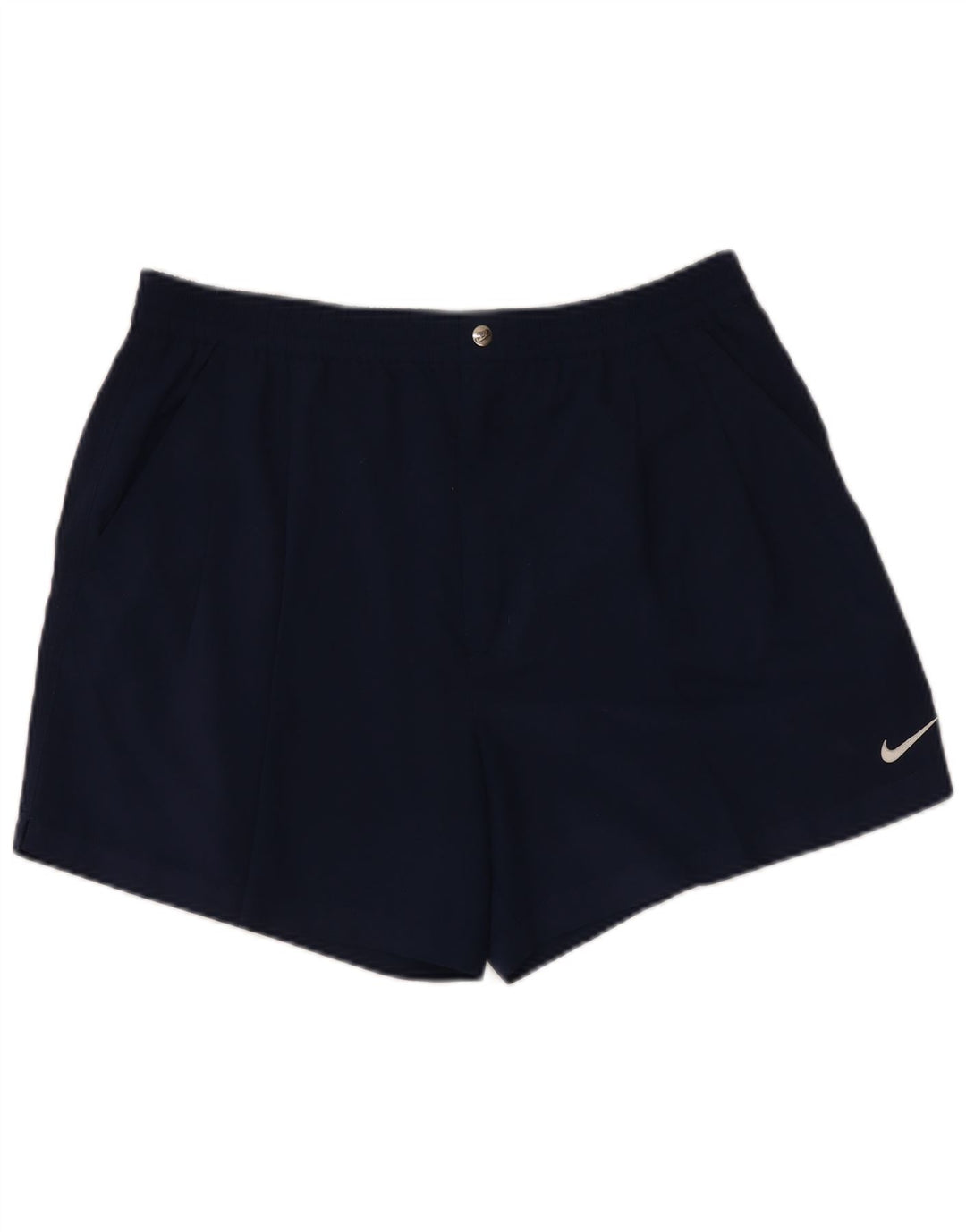 Мужские спортивные шорты Nike XL темно-синие из полиэстера