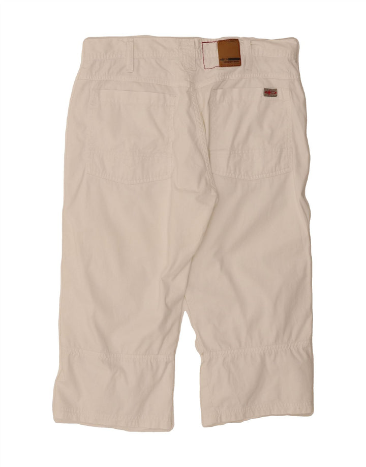 BIG STAR Mens Dawson Bermuda Shorts W33 Medium White Cotton Vintage Big Star and Second-Hand Big Star from Messina Hembry 